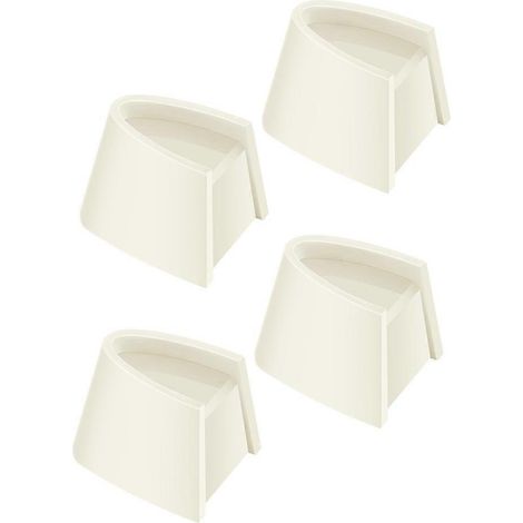 Lot de 4 boutons de variateur de remplacement pour ventilateur Lutron Skylark (contrôle de la vitesse et de la lumière) - Beige (1/5)