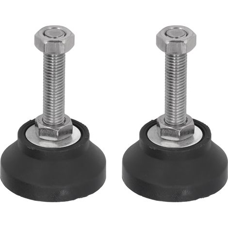 2Pieds de Meuble Réglables Support de Nivellement Vis de Réglage Fixe Capacité 90KG (1/5)