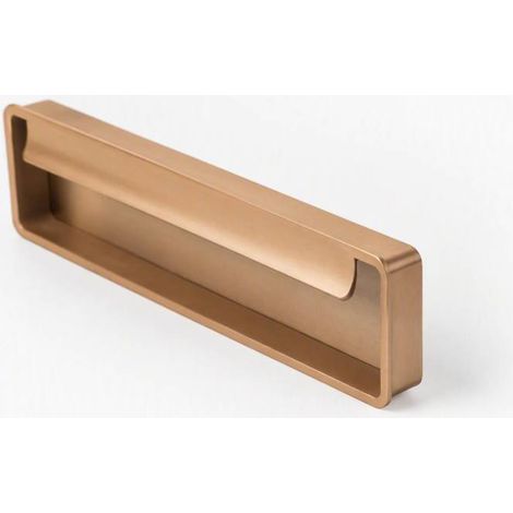 Poignée de meuble cuvette pasadena - Décor : Laiton brossé - FOSUN