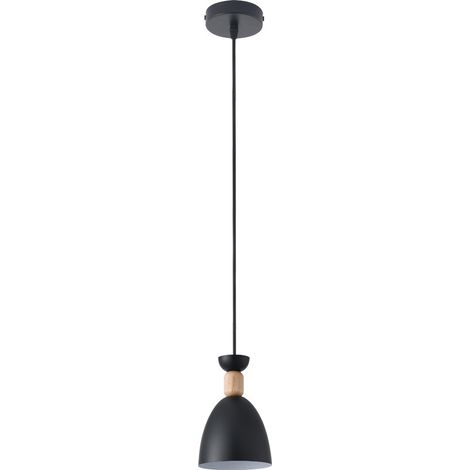 Plafonnier Cloe Noir 1xE27 (1/4)