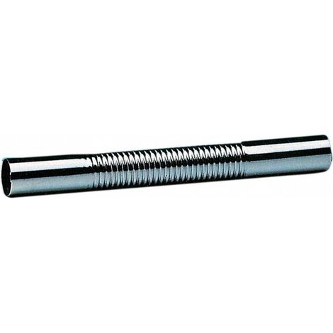 6 x PL CANOTTO FLESSIBILE OTTONE CROMATO D 30X250 MM