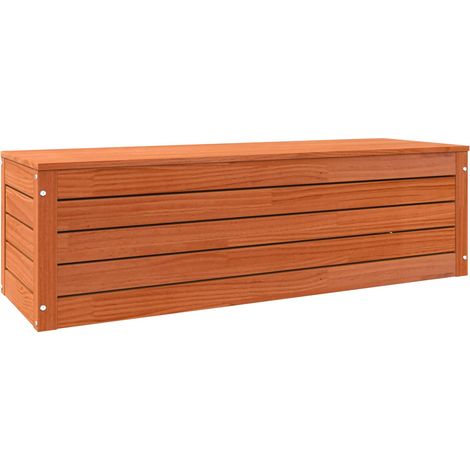 Aufbewahrungsbox mit Speicher Wachsbraun 109 x 36,5 x 33 cm vidaXL