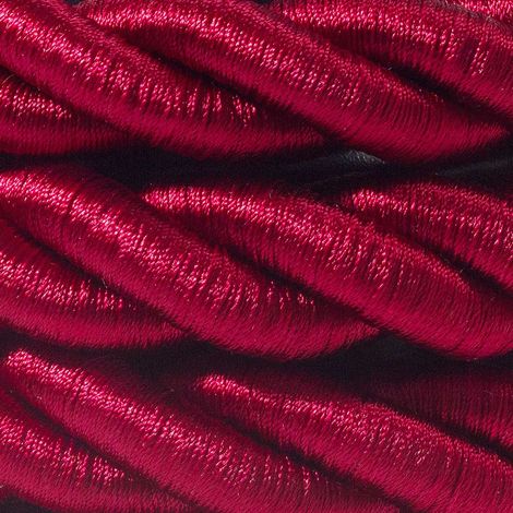 Creative-Cables Cordon 2XL Ø24 mm 3x0,75 mm² (1 m, Bordeaux) (1/4)