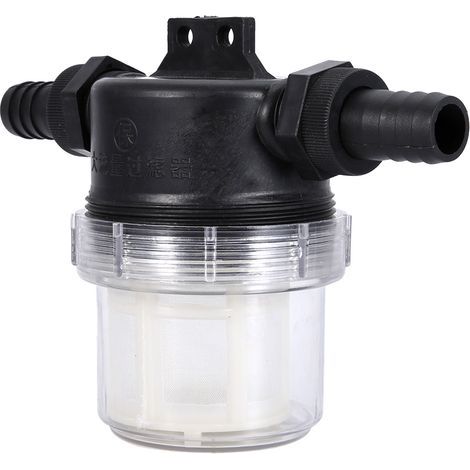 Transparenter Inline-Siebfilter für Wasserpumpen und Bewässerung mit hohem Durchfluss (1/5)