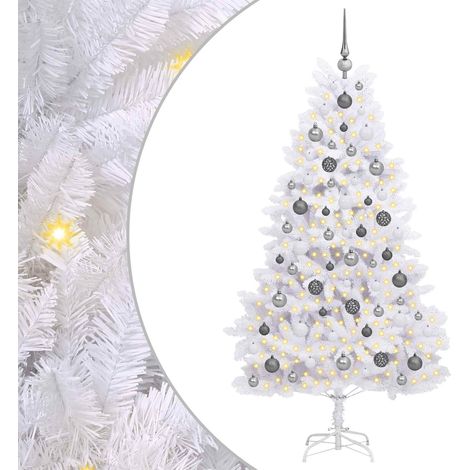 Árbol de Navidad artificial 90 x 90 x 180 cm PVC y Metal vidaXL