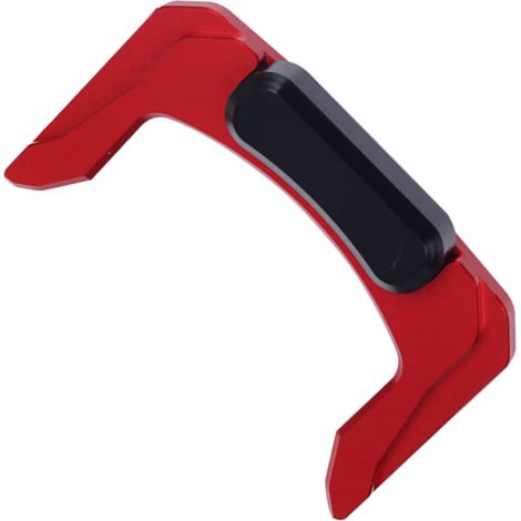 Cache-clé de contact pour moto, en alliage d'aluminium, rouge, compatible avec NMAX155 125 20-21 (1/5)