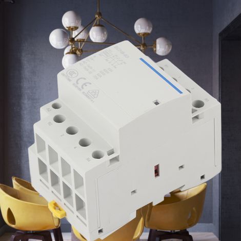 Contacteur CA domestique 4P 63A 24V/230V 50/60Hz 2NO2NC (230VAC) (1/5)