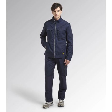 Veste de travail multi-poches WW JACKET POLY - Bleu Marine M (1/5)