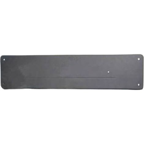 Support de plaque d'immatriculation sur pare-choc avant Mercedes Classe C W203 phase 1 2000-2004