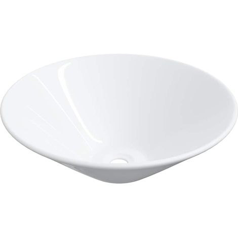 Maison Exclusive - Lavandini 2 pz Bianc42x42x14 cm in Ceramica
