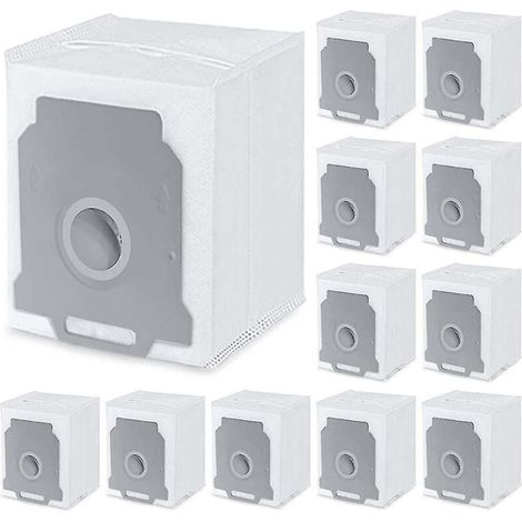 Lot de 12 sacs d'aspirateur de remplacement compatibles pour Irobot Roomba I3, i4, i6 (1/3)