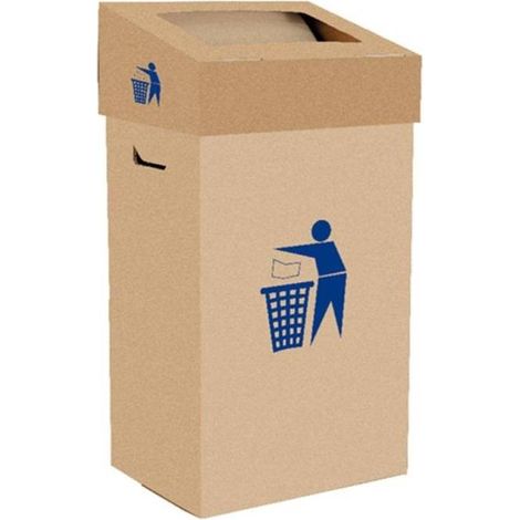 GDP - Poubelle en carton de tri sélectif - 75 L