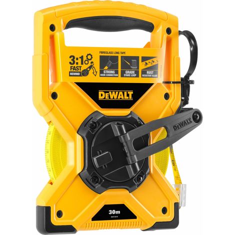 DEWALT Fiberglas-Rahmenbandmaß 30m DWHT34218-0 (1/4)