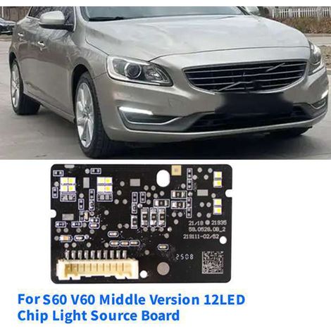 1 pair of 21911101 and 21911102 are suitable for Volvo S60 and V60 headlight chip boards. (1/4)