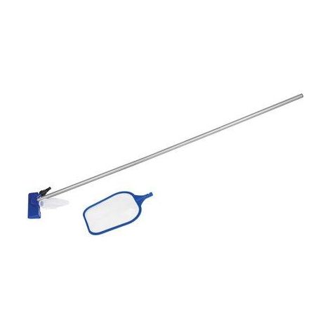 KIT PULIZIA PISCINA MAINTENANCE 58013 BESTWAY  SCOPA+RETINO+MANICO