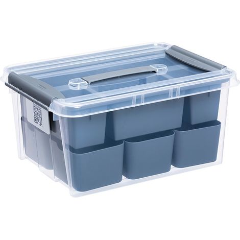CONTENITORE PRO BOX 14L CON ORGANIZZATORI - CAPACITÀ PB27376