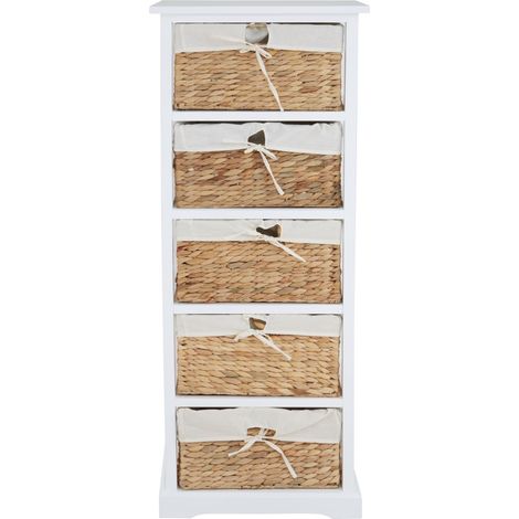 Premier Housewares Ashby 5 Drawer Chest