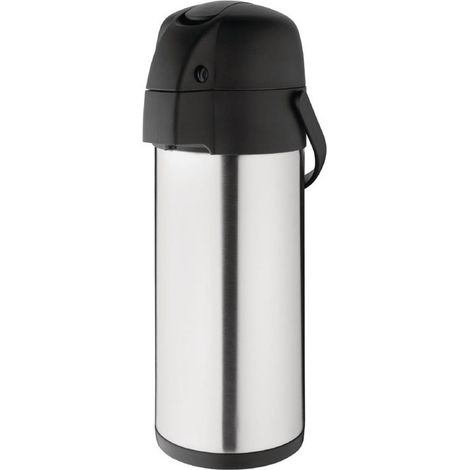 Pichet à levier professionnel inox Olympia 4 L (1/5)