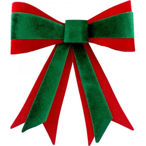 Kokarda Weihnachtsdekoration home styling dec Samt rot 45 cm