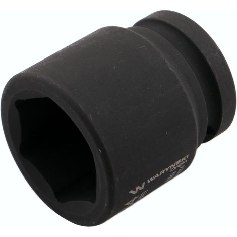 Vaso de impacto hexagonal 3/4". 33 mm. CrMo. DIN 3129. Waryński (1/3)