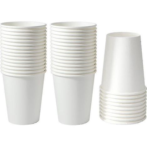 Gobelets en papier, paquet de 50, 20 cl, gobelets à café en papier, gobelets pour boissons chaudes, gobelets à café en papier, gobelets pour eau en papier, gobelets à café en papier, 20 cl, café