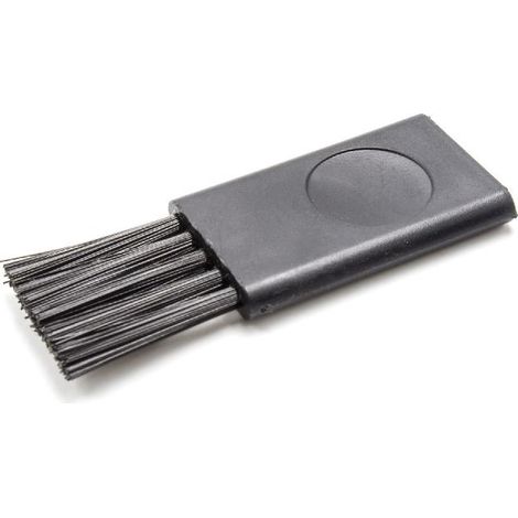 vhbw Reinigungsbürste für Elektrorasierer, Bartschneider, Barttrimmer, Haarschneider, Trimmer, Epilierer - 4,6 x 1,7 cm