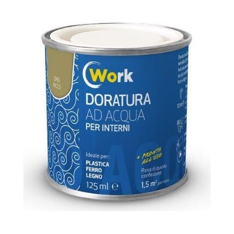 WORK SMALTO DORATO ACQUA ORO RICCO 125ML