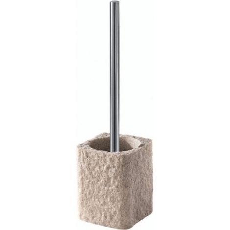 Escobillero Resina Modelo G-Aries Cm.10,5X10,5X40 Beige Gedy S.P.A.