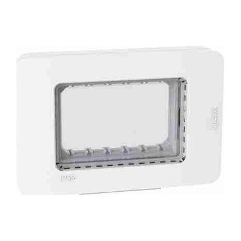 BTI28603W Placca IP55 3 moduli - bianco
