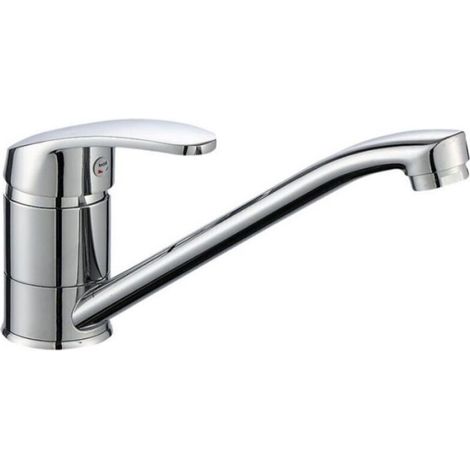 Le robinet d'eau froide et chaude vertical de cuisine à longue bouche peut faire pivoter l'évier du lavabo et le robinet à long cou (1/4)