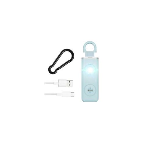 Alarme personnelle, Taschenalarm LED, Stroboscope, 130 dB alarme de panique, sèche et rauque, Alarme, Selbstverteidigungsalarm, d'Alarme pour toute la Famille. (1/5)