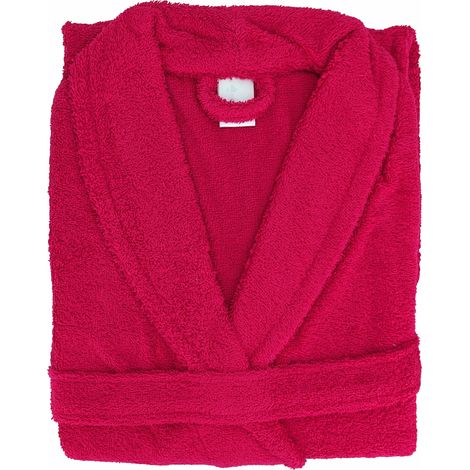 Peignoir de bain ALPHA col châle L