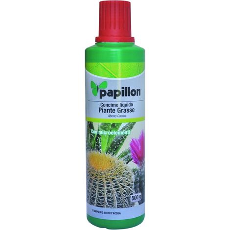 CONCIME LIQUIDO PER PIANTE GRASSE 500GR PAPILLON