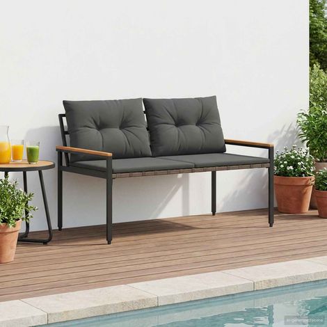Teenpull – Bank Outdoor 2 -Seater 116 x 67,5 x 72 cm Poly-Rattan (1/5)