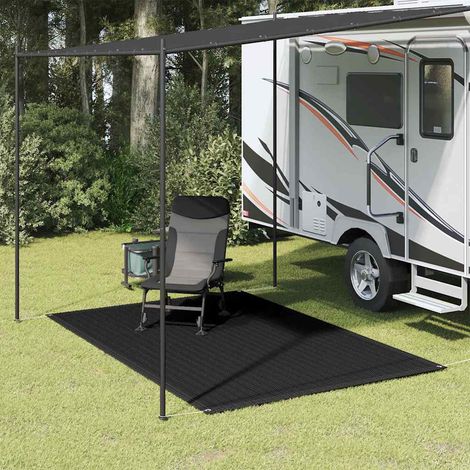 vidaXL Tent Carpet 200x300 cm Black (1/5)