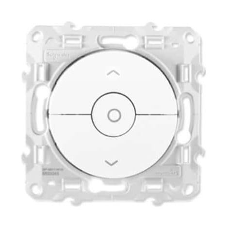 Schneider Electric Wandtaster Odace weiß 3 Tasten Rollladen