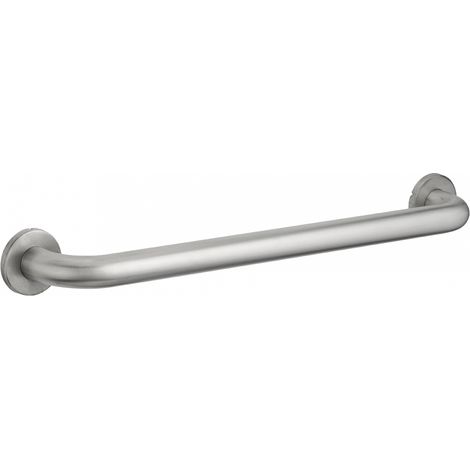 Maniglione bagno disabili, barra di ausilio dritta, 550mm, diametro Ø 32mm, acciaio inox 304 satinato - THIRARD