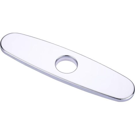 Couvercle de robinet, couvercle d'évier de cuisine en acier inoxydable, adapté au robinet d'évier de salle de bain ou de cuisine, couvercle de trou de 10 pouces (1/4)