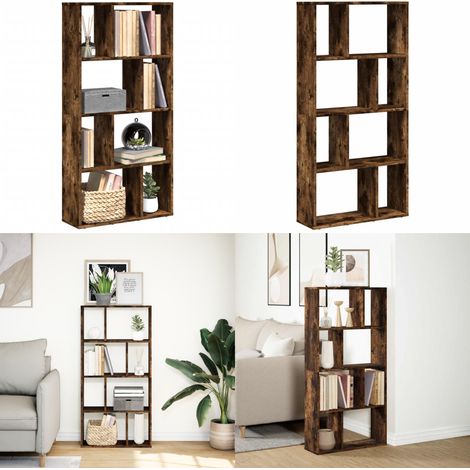 Bücherregal Räuchereiche 60x20x120,5 cm Holzwerkstoff - Bücherregal Räuchereiche - Bücherregal Holzwerkstoff