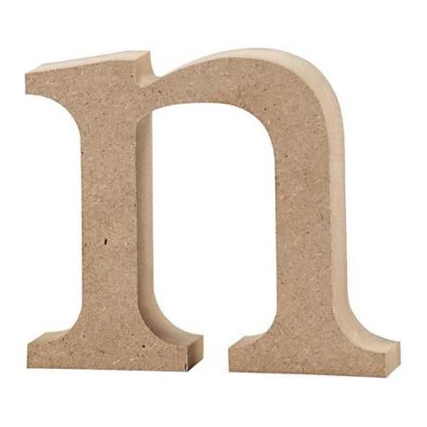 Lettre en bois - réf 56253 - Couleur blanche - Objets décoratifs - Minuscule
