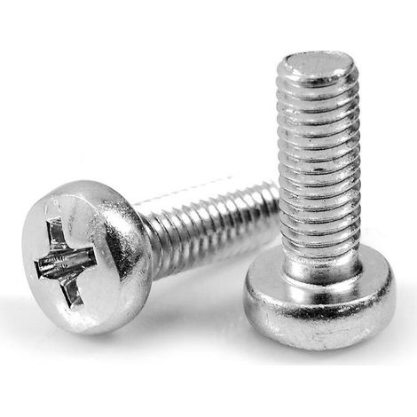 Flaschenhalterschraube M5x14 mm – 2 Stück, Kreuzschlitz