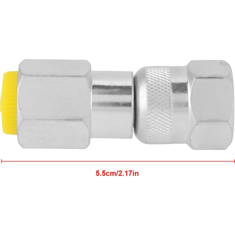 1 adaptateur de connecteur de point de mesure de pression fileté G1/4 - M162 pour systèmes hydrauliques (1/5)