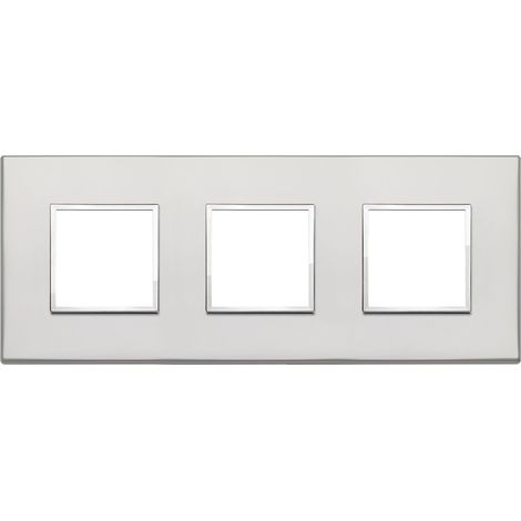 VIMAR - 21644.07.01 Platte 6M (2+2+2) int71 Silber