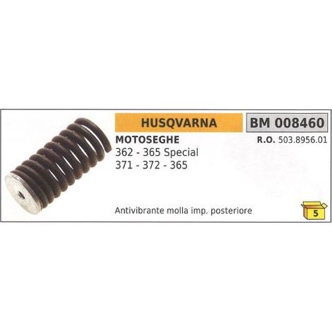 Antivibrante molla per impugnatura posteriore HUSQVARNA motosega 362 371 008460