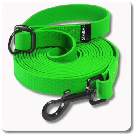 Cinta ajustable y resistente al agua VERDE - 5m, 76MM para perros 10-25kg (1/5)