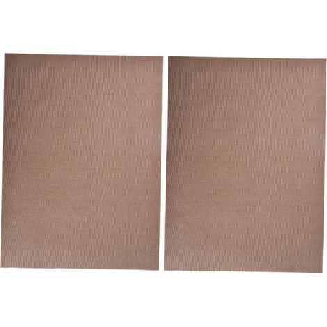 2feuilles Tapis de Cuisson Antiadhésif Ciré Plaque de Cuisson Accessoire de Pâtisserie'sizename'60X35X0.01cm