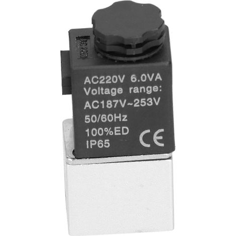 2V025‑06 Électrovanne 2 positions 2 voies normalement ouverte, stable et durable (1/5)