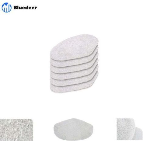 Serpillères Remplacement pour Polti Vaporetto Brosse Vaporforce, Produit Authentique pour Smart 35Mop, Smart 40Mop, etc (6 pièces) (1/3)