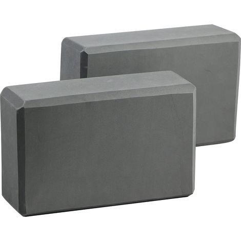 Blocs de yoga (lot de 2) - Blocs de yoga confortables, antidérapants, légers et faciles à transporter pour vos exercices de Pilates. (1/5)