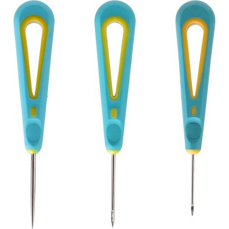 Juego de 3 agujas perforadoras para la fabricación de velas: accesorios con diferentes grosores de puntada para moldes de silicona. (1/5)